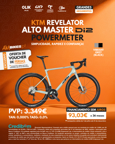 KTM Revelator Alto Master Di2 | Powermeter | Vibrant Grey (Black)