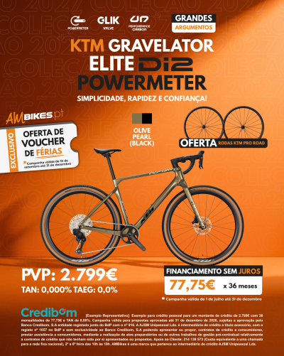 KTM Gravelator Elite Di2 Powermeter | Olive Pearl (Black)