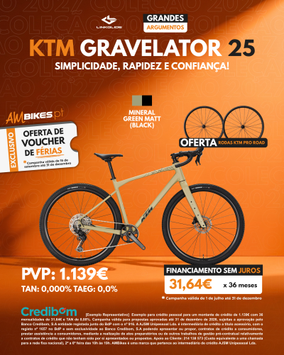 KTM Gravelator 25 | Mineral Green Matt (Black)