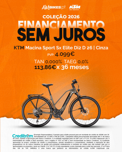 KTM Macina Sport SX Elite Di2 D 2026 | Cinza