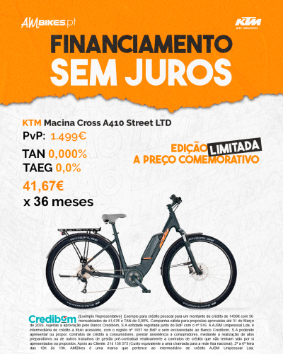 KTM Macina Cross A410 Street LTD