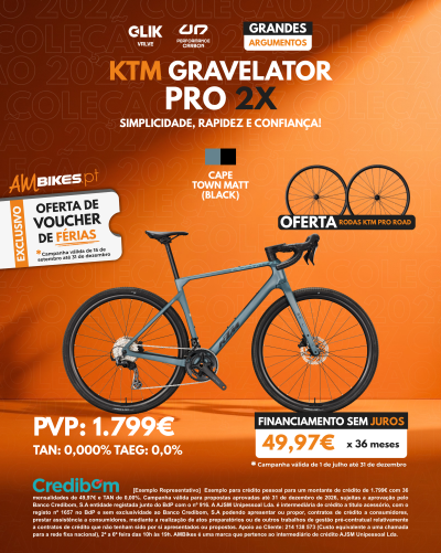 KTM Gravelator Pro 2X | Cape Town Matt (Black)