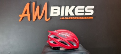 Capacete Essen Vermelho Mate