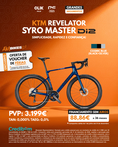 KTM Revelator Syro Master Di2 | Cosmic Blue (Black+Silver)