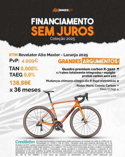 KTM Revelator Alto Master - Laranja 2025 (Nova Coleção) KTM Revelator Alto Master - Laranja 2025 (Nova Coleção)