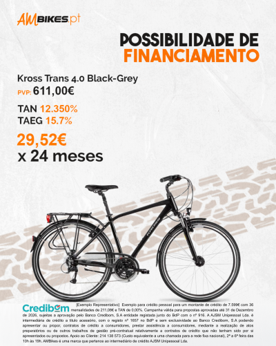 Kross Trans 4.0 Black-Grey
