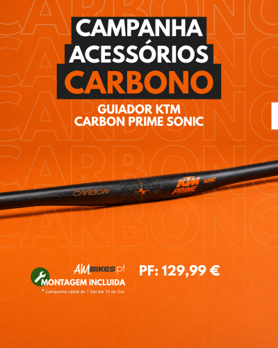Guiador Ktm Carbon Prime Sonic Ud 740 Pr/Lar