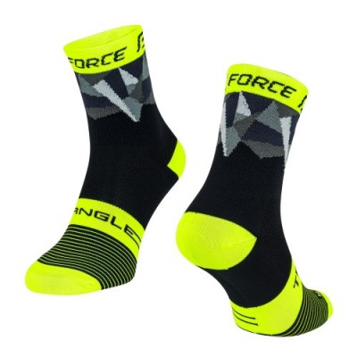 Meias Force Triangle Pr/Fluo/Cz L/XL