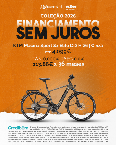 KTM Macina Sport SX Elite Di2 2026 | Cinza