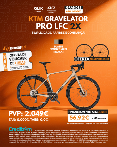KTM Gravelator Pro LFC 2x | Platin Bronze Matt (Black)