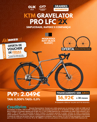 KTM Gravelator Pro LFC 2x | Moon Rock Matt (Black Glossy)
