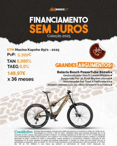 KTM Macina Kapoho 8971 - 2025 (Nova Coleção) KTM Macina Kapoho 8971 - 2025 (Nova Coleção)
