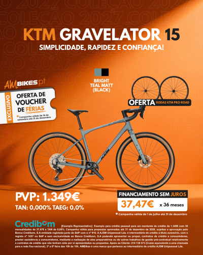 KTM Gravelator 15 | Bright Teal Matt (Black)