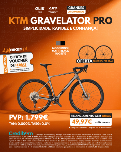 KTM Gravelator Pro | Moon Rock Matt (Black Glossy)