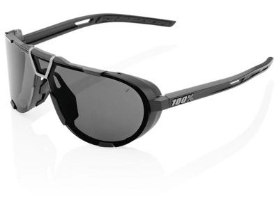 Oculos 100% Westcraft Preto Matt Lentes Smoke