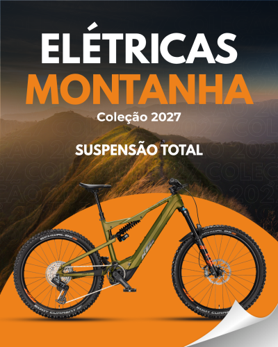 Bicicletas Elétricas Montanha Suspensão Total