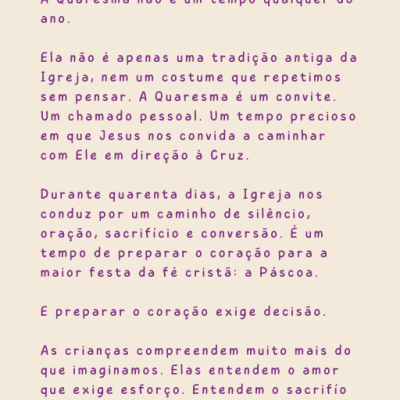 E-book Pequenos Corações no Caminho da Cruz