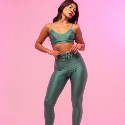 Legging High Verde Salvia