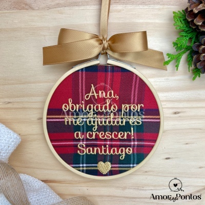 Bastidor Bordado - Crescer