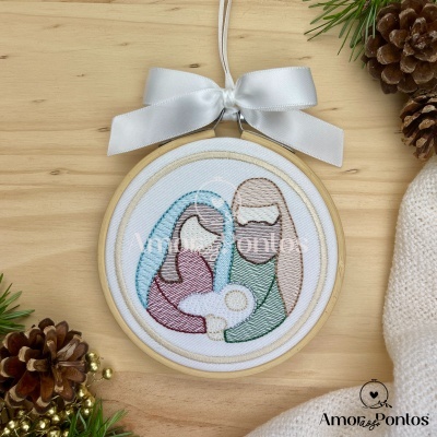 Bastidor Bordado - Presépio 2