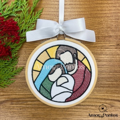 Bastidor Bordado - Presépio 4