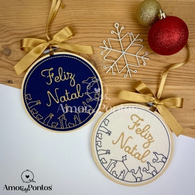 Bastidor Bordado - Presépio 5