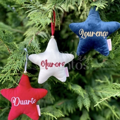 Estrela de Natal de Veludo