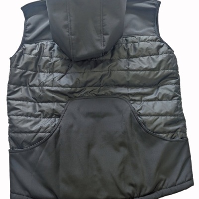 Hebrue colete para treinador de cães (em preto) tamanho L