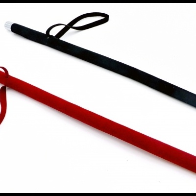 Hebrue Bastão preto de microfibra com pega