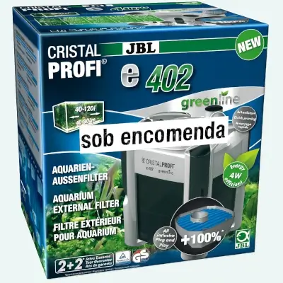 JBL&#x20;CristalProfi&#x20;e402&#x20;&#x2013;&#x20;Filtro&#x20;Externo&#x20;para&#x20;Aqu&#x00E1;rios