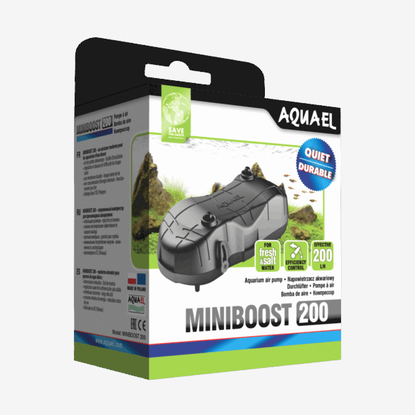 Bomba de Ar Aquael MiniBoost 200