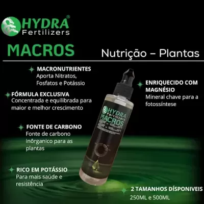 Hydra Macros | Fertilizante NPK para Aquário Plantado