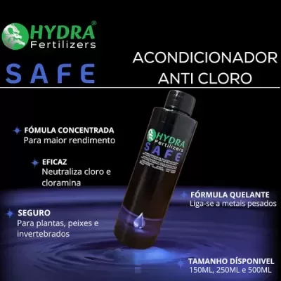 Hydra Safe | Condicionador de Água para Aquário