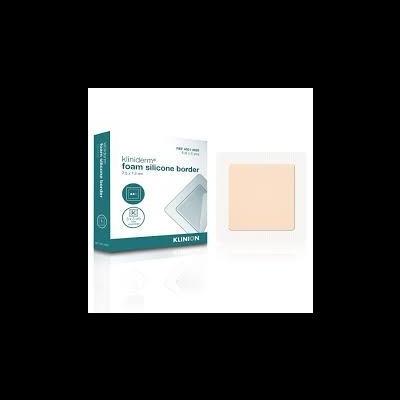 Kliniderm foam silicone border