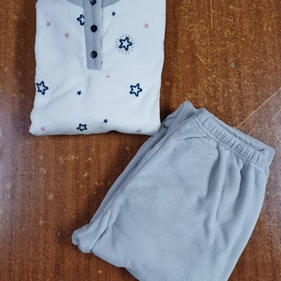 Pijama de senhora - coralina (inverno)