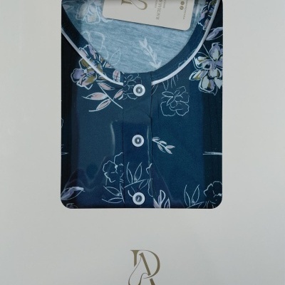 Camisa de Dormir - refª 25261 - jersey - R&A (inverno 2025)