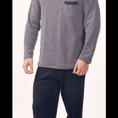 Pijama Homem - refª 26464 - R&A - interlock (inverno 2026)