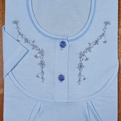 Camisa de Dormir meia manga - refª 1362 - RP (verão)