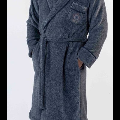 Robe Homem micropolar - Refª 9114DS - Mira (inverno 2025)