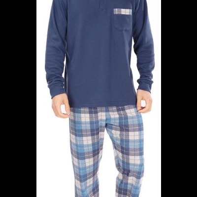 Pijama Homem interlock - refª 25454 - R&A (inverno 2025)