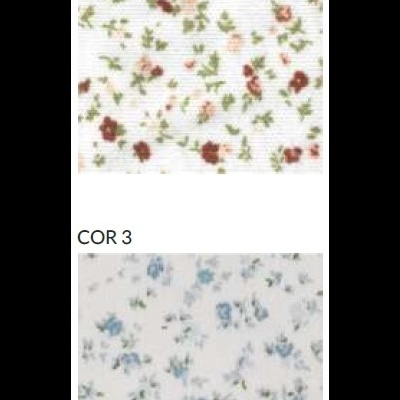 Camisa de Dormir - refª 3112 - Interlock Cardado - Mira (inverno)