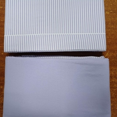 Jogo de cama  Flanela 100% algodão - FT riscas