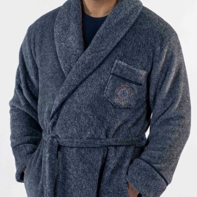 Robe Homem micropolar - Refª 9114DS - Mira (inverno 2025)