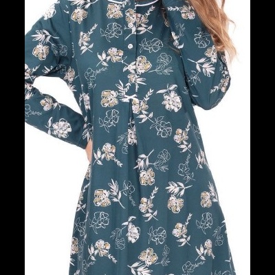 Camisa de Dormir - refª 25261 - jersey - R&A (inverno 2025)