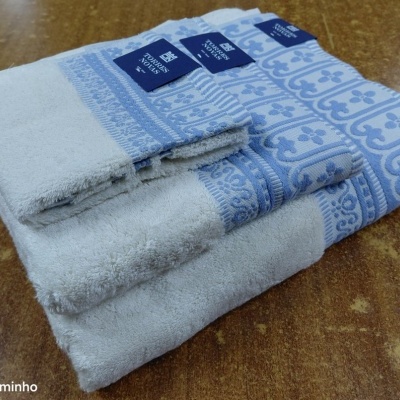 Jogo de banho - 100% algodão 550gm/m2  refª Piazza - Torres Novas