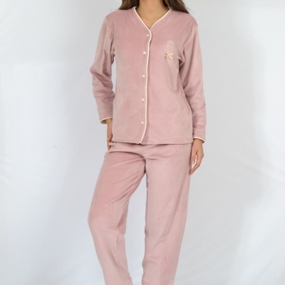 Pijama senhora veludo ref 3036 Sónia - (inverno 2026)