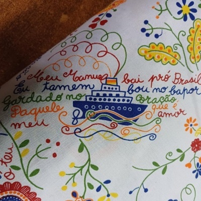 Tecido Namorados - 100% Algodão