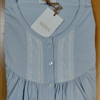 Camisa de Dormir - refª 3359 - 100% algodão  - Mira (inverno 2026)