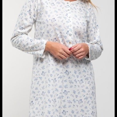 Camisa de Dormir - refª 3090 - Jersey - Mira (inverno)