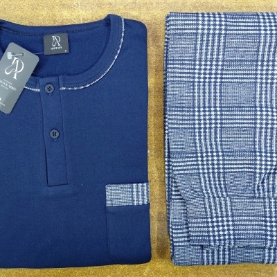Pijama Homem - refª 26456 - R&A - interlock (inverno 2026)